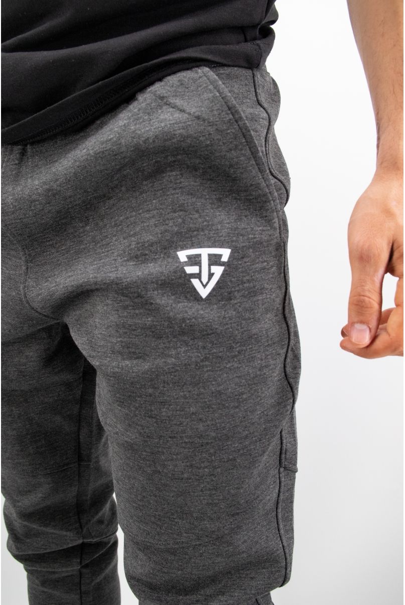 Pantalon de survêtement gris TeamShape - Tibo Inshape
