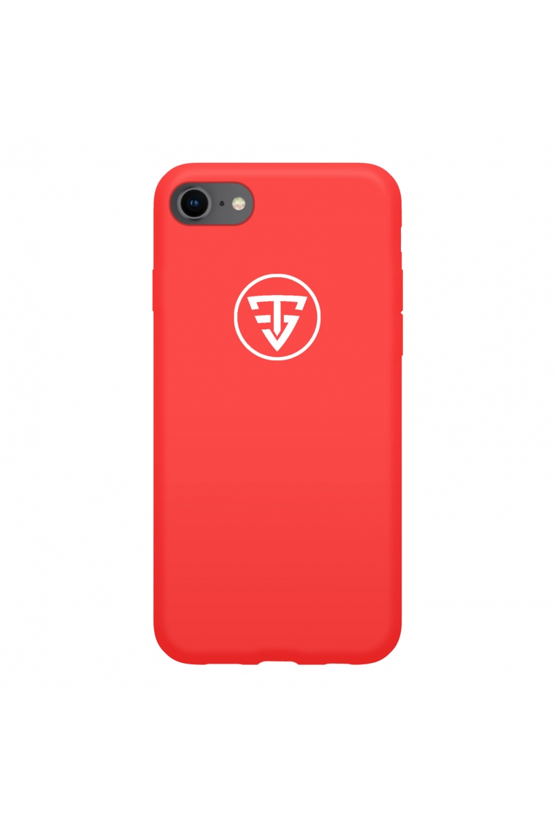 Coque Silicone Rouge TeamShape - Tibo Inshape