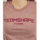 T-Shirt Femme bordeaux Fitness