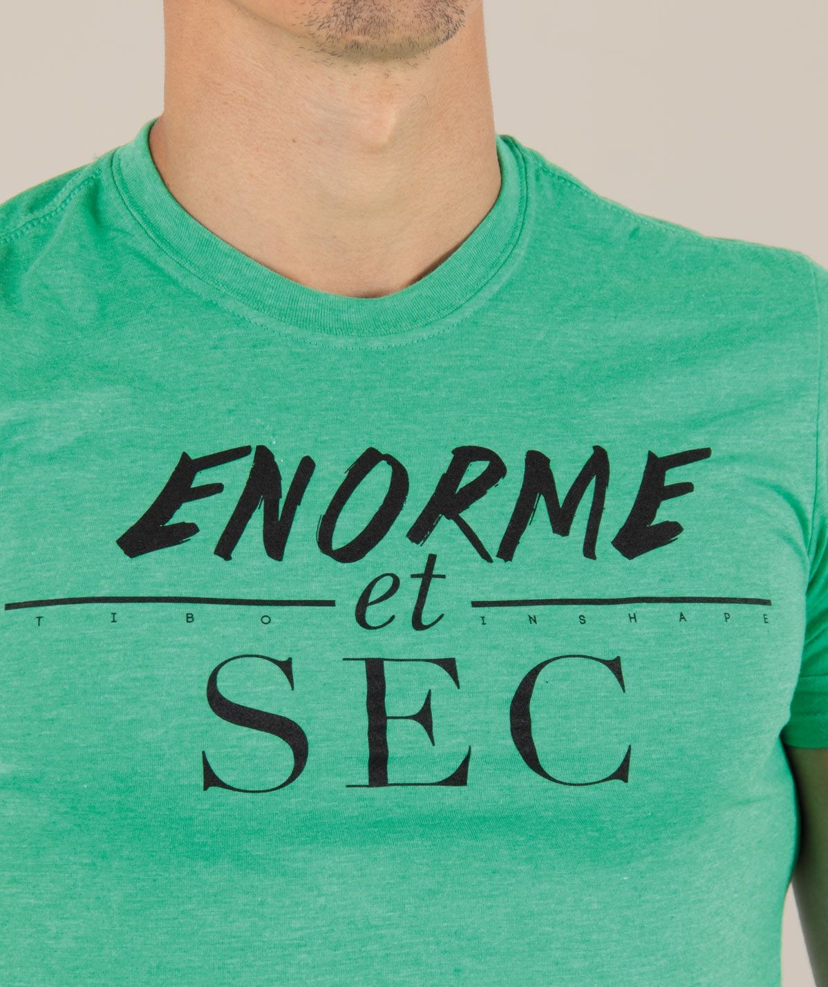 T-Shirt Vert Enorme & Sec 