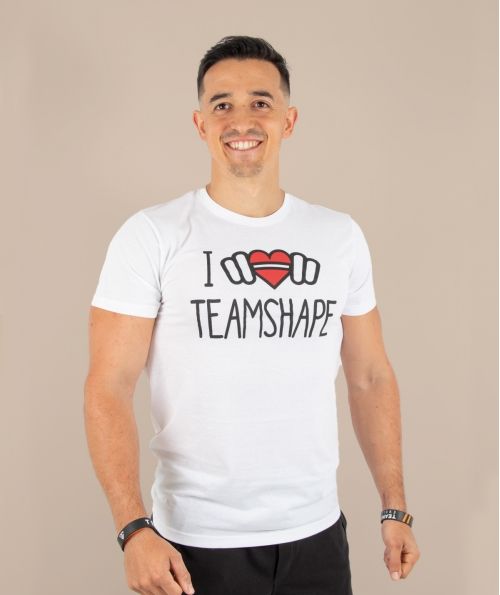 T-shirt Bio I Love TeamShape Homme
