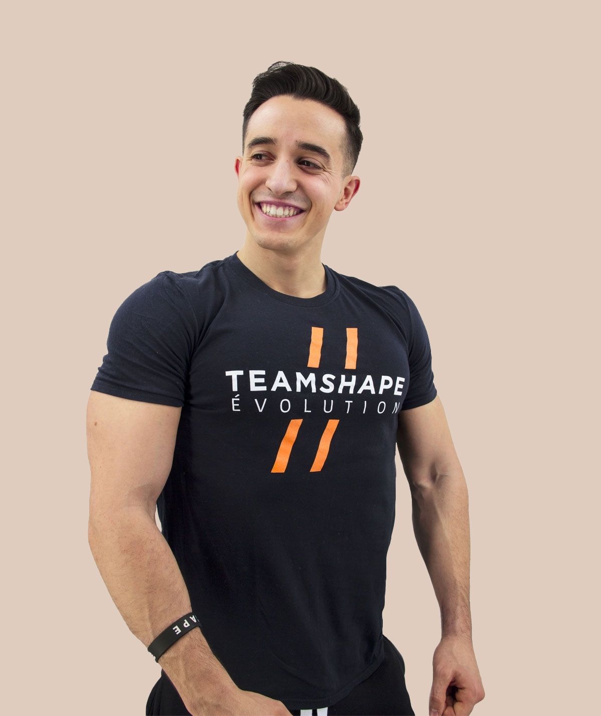 T-Shirt Noir TeamShape Evolution