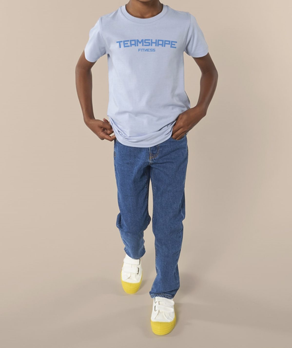 T-shirt Enfant Fitness - Bleu