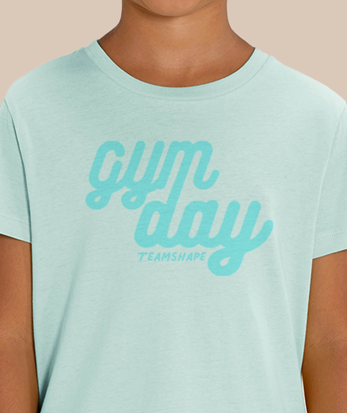 T-shirt Gymday - Bleu Caraïbe