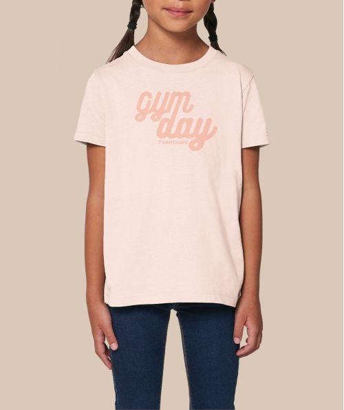 T-shirt Gymday - Rose Pastel