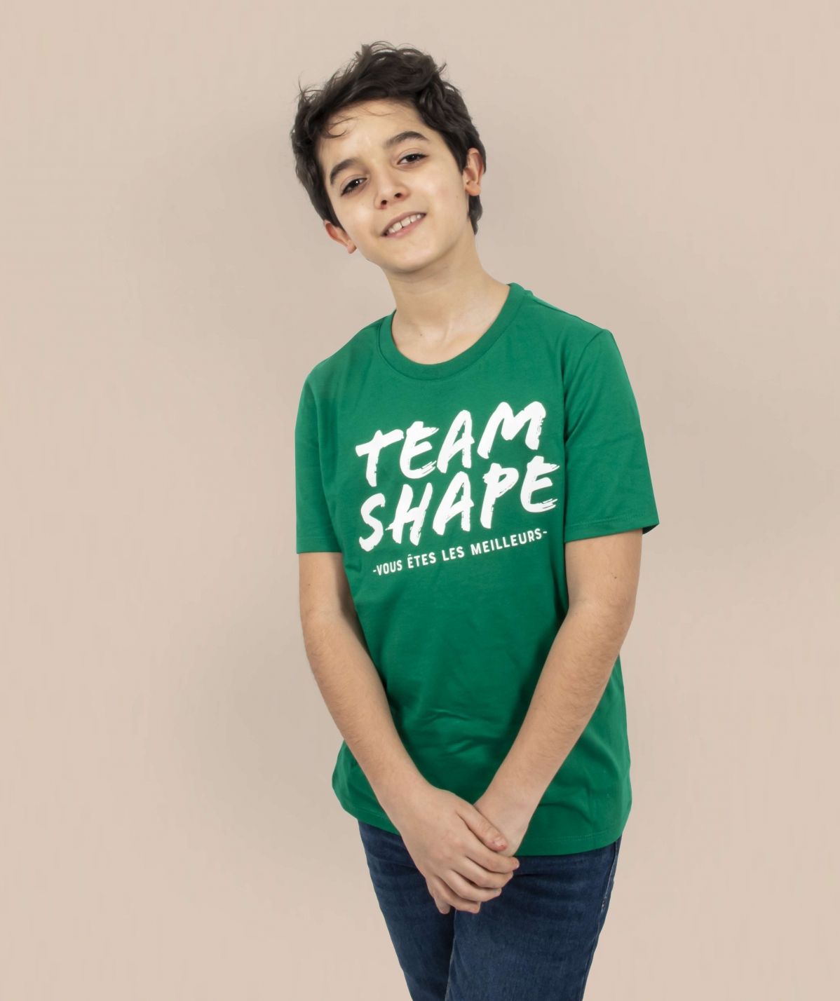 T-Shirt Bio enfant Vert vous êtes les meilleurs