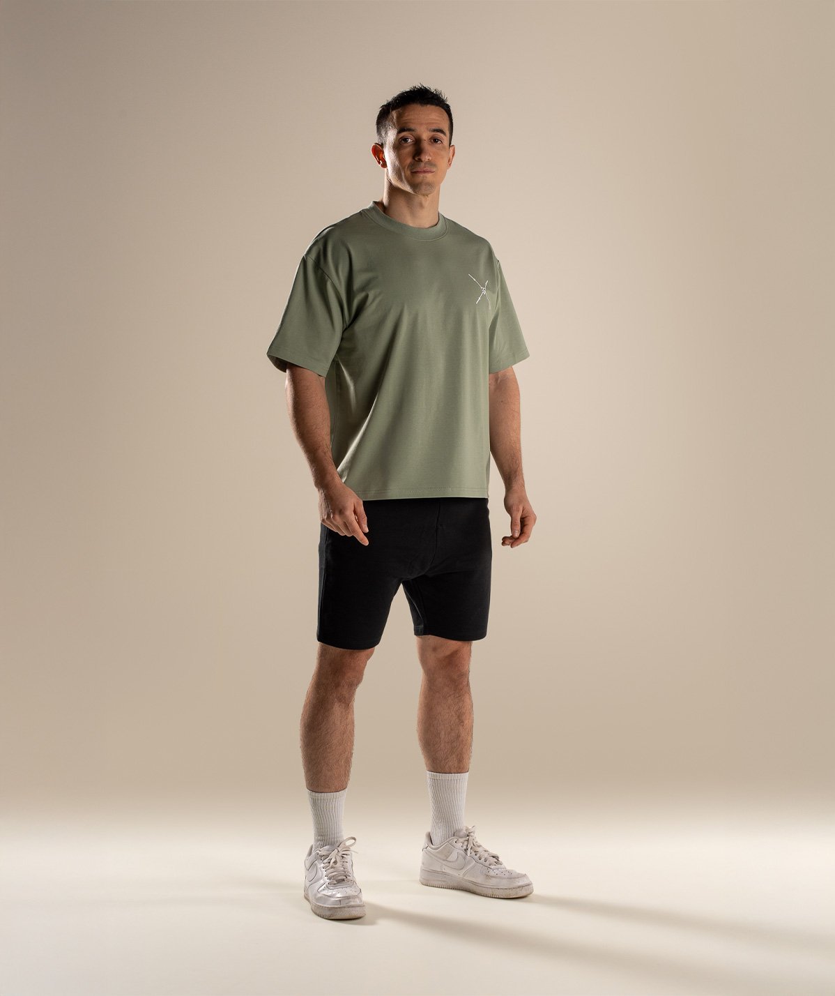 T-Shirt Oversize Kaki - INSHAPE Old School