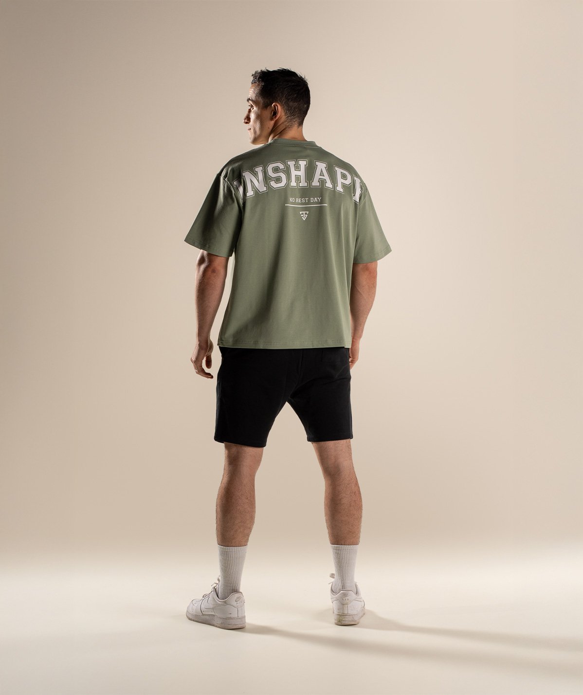 T-Shirt Oversize Kaki - INSHAPE Old School