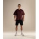 T-Shirt Oversize Bordeaux - INSHAPE Old School