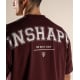 T-Shirt Oversize Bordeaux - INSHAPE Old School