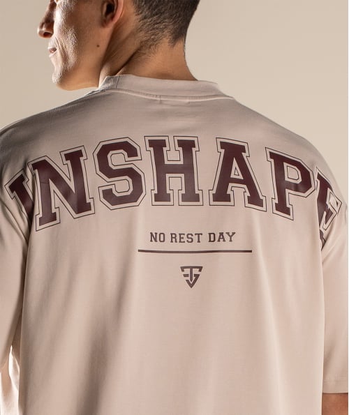 T-SHIRT OVERSIZE INSHAPE - BEIGE