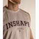 Débardeur Oversize Beige - INSHAPE Old School