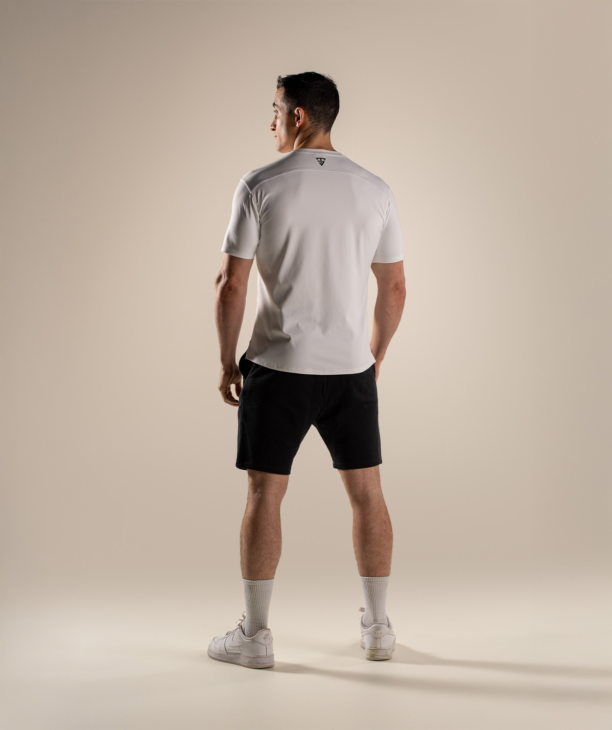 T-Shirt Compression Blanc - INSHAPE