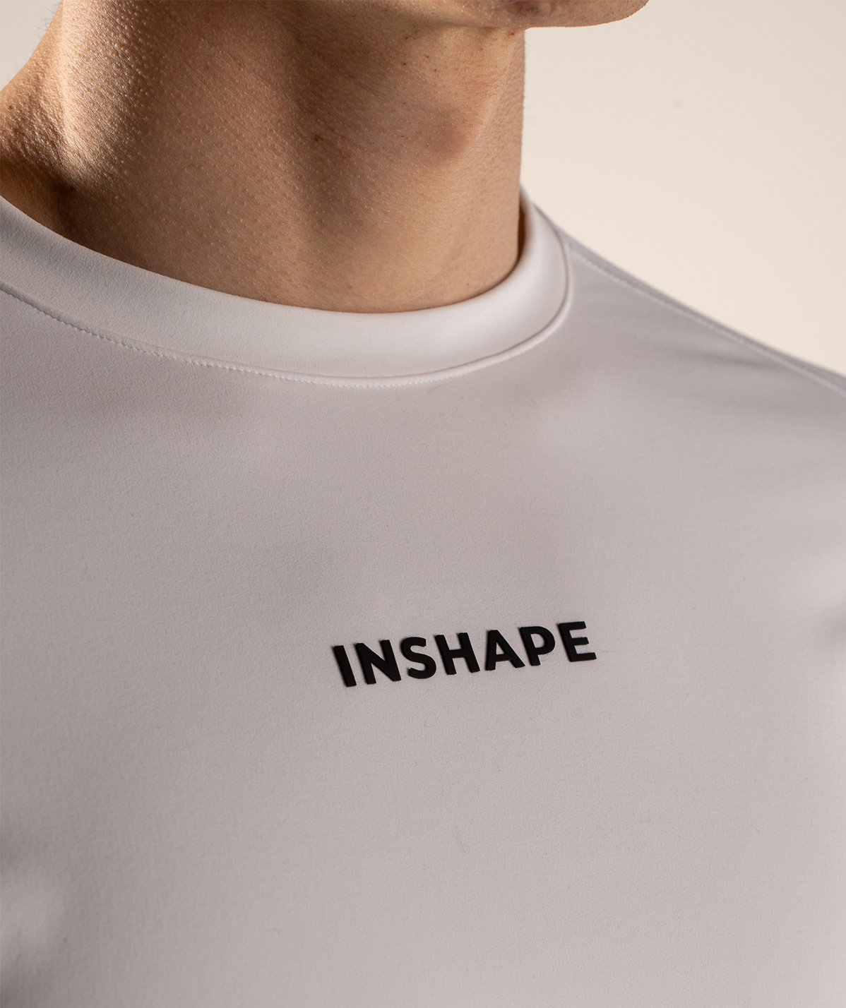 T-Shirt Compression Blanc - INSHAPE